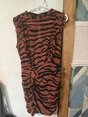 Allsaints Hali Zephyr dress in US6/UK10